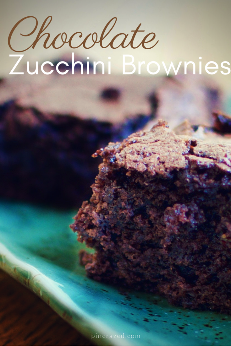 Chocolate Zucchini Brownies - pincrazed.com