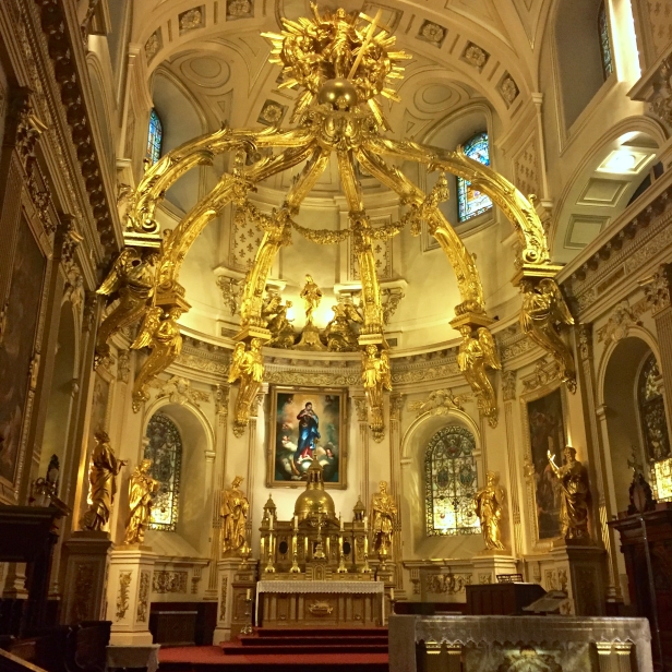 Interior Basilica Notre-Dame-de-Quebec - Old Québec City